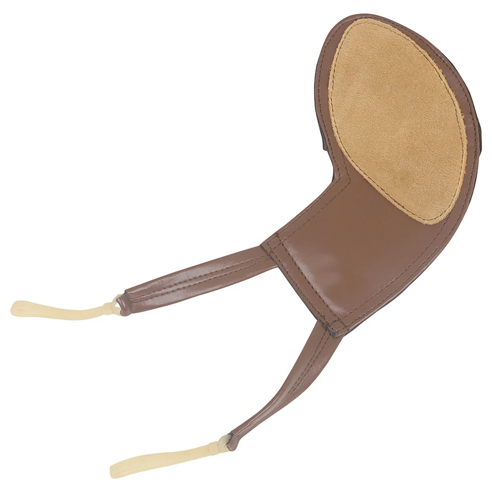 

Violin Shoulder Pad Rest Pads Chin Cover Brown Kids Instrument Accessories Child