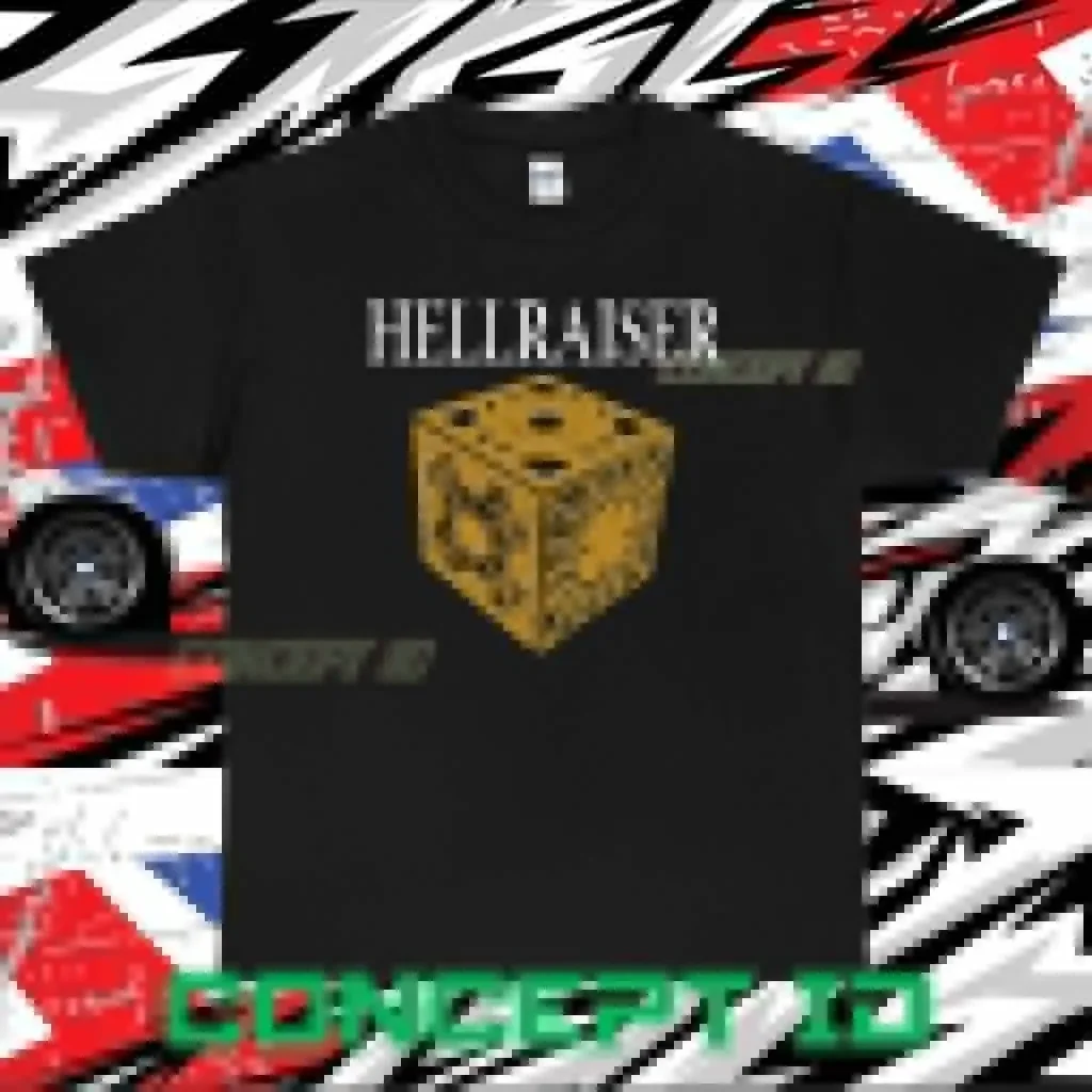 NEW SHIRT HELLRAISER THE LAMENT BOX LOGO UNISEX T-SHIRT FUNNY TEE SIZE S-5XL