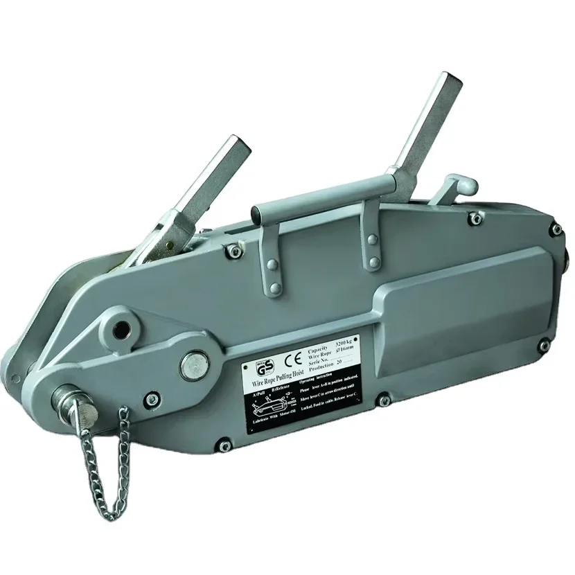 Guaranteed Quality Proper Price Shipping Lever Air Chain Operated Wire Rope Pulling Hoist