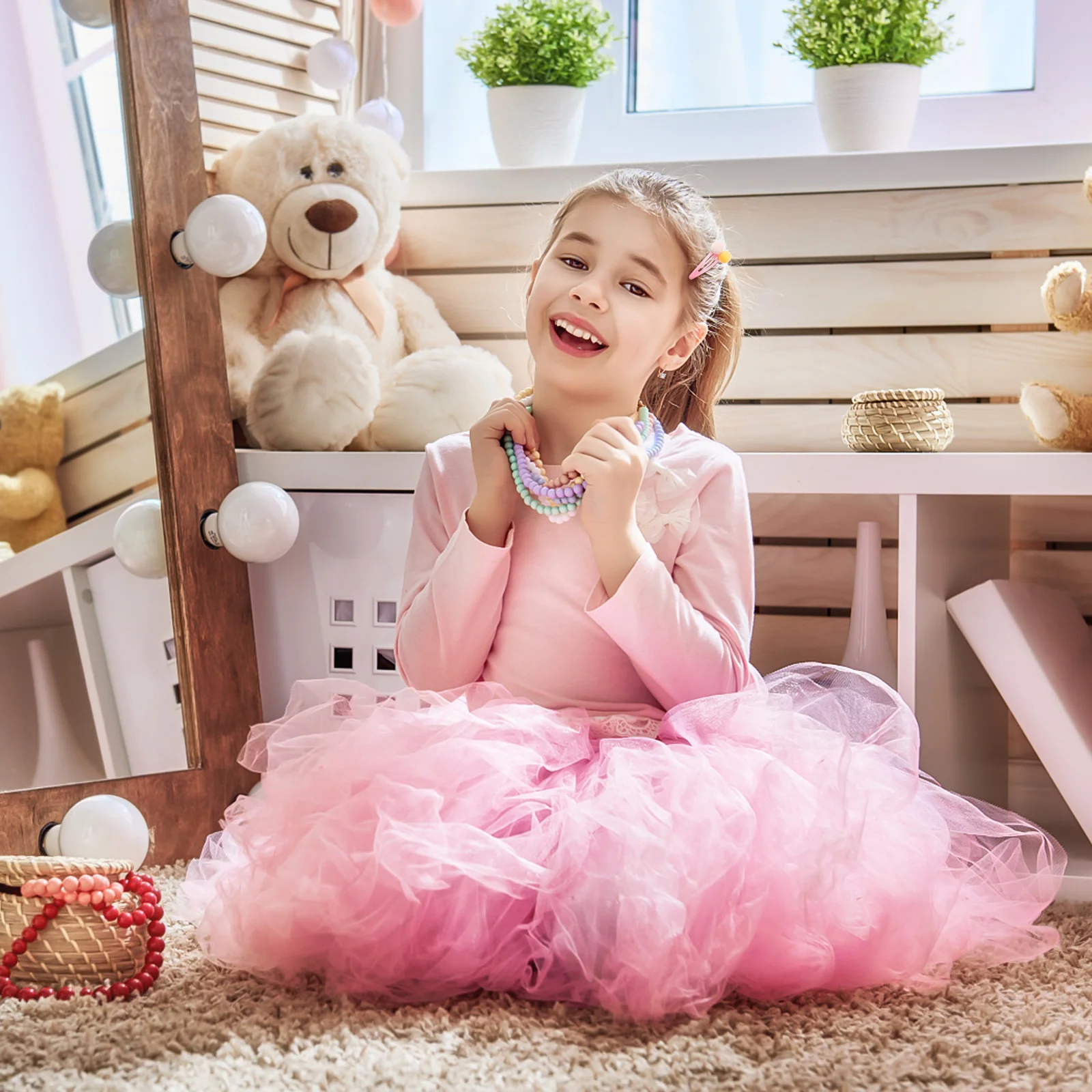 

50pcs Water Drop Clips Candy Colors Snap Barrettes For Women Small Hair Accessories Styling Clips For Fine Thin Hair