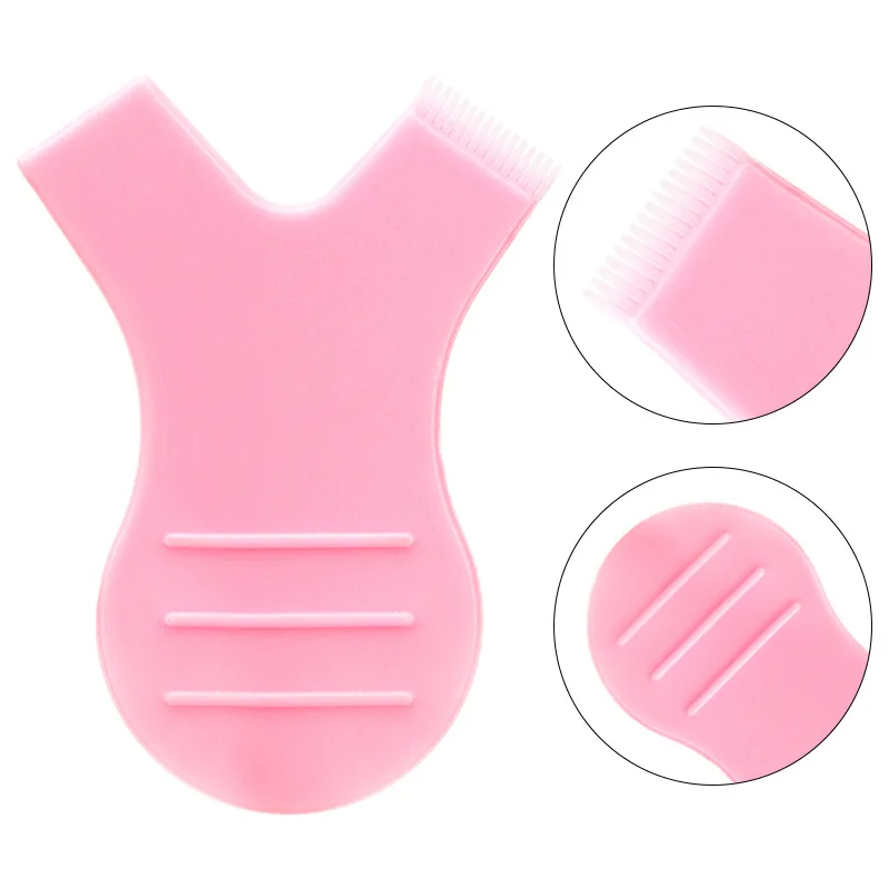 Brosse à cils en forme de Y, fournitures d'extensions de cils permanentes, peigne propre en plastique réutilisable, outils de levage de cils greffés, brosse d'extension 10 pièces