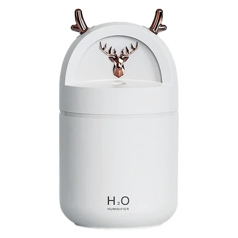 

Mini Cute Bedroom Home Office Humidifier, Reindeer USB Car Humidifier, Ultrasonic Multifunctional Portable