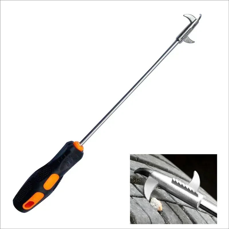 Universal Car Tire Stone Removal Tool Gravel Extractor Practical Hook Cleaner Durable Portable Efficient Vehicle Stone Picker