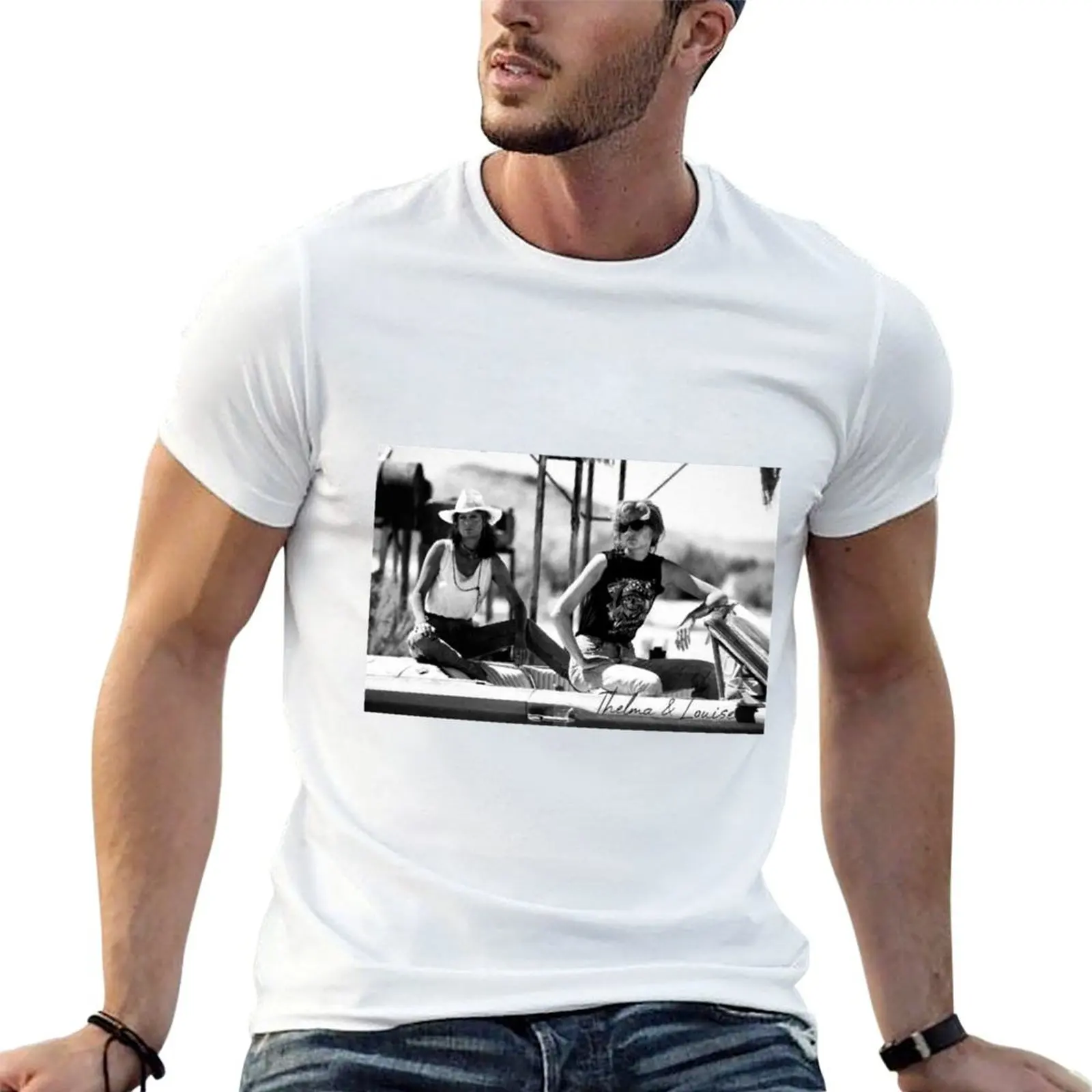 Thelma And Louise T-Shirt cotton t shirts high quality t shirts for man pack white graphic t shirts for man T-shirt