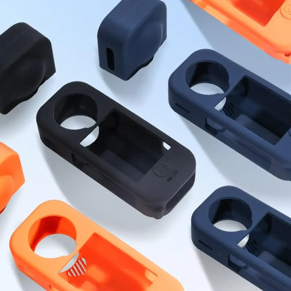 

Защитный чехол для всего тела для Insta360 X4 Air, портативный противоударный пылезащитный силиконовый чехол с крышкой для объектива