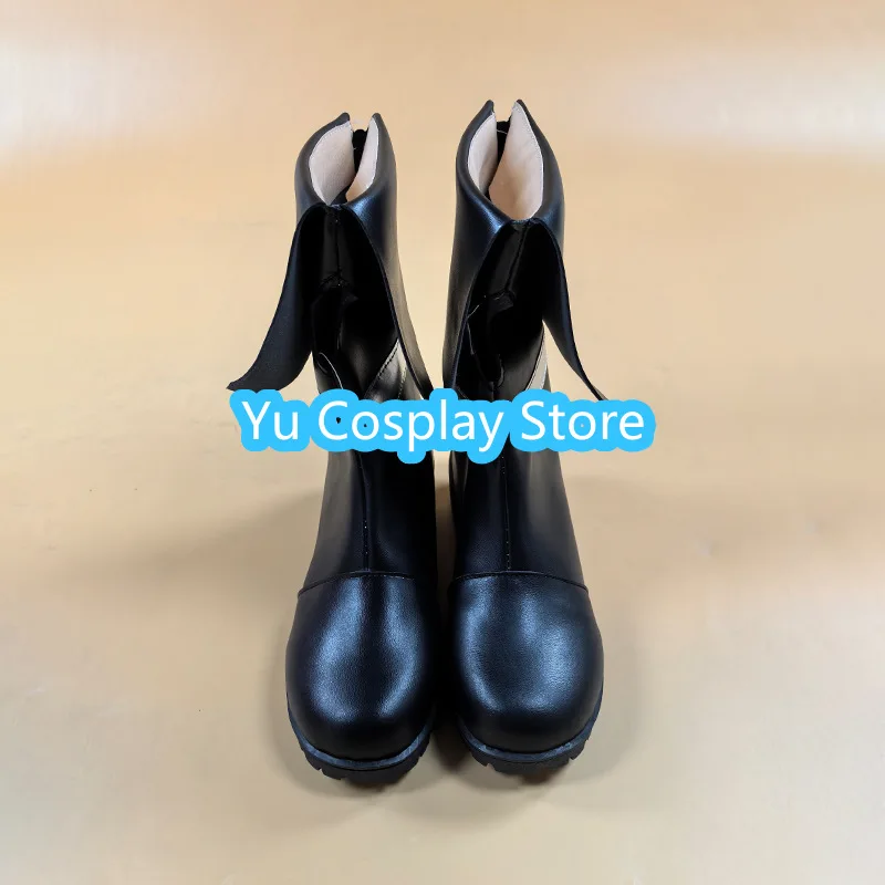 ゆうコスプレストア ホロライブV 白神ふぶき コスプレ靴 アニメコスプレ靴 ブーツ ハロウィンコスチューム小道具