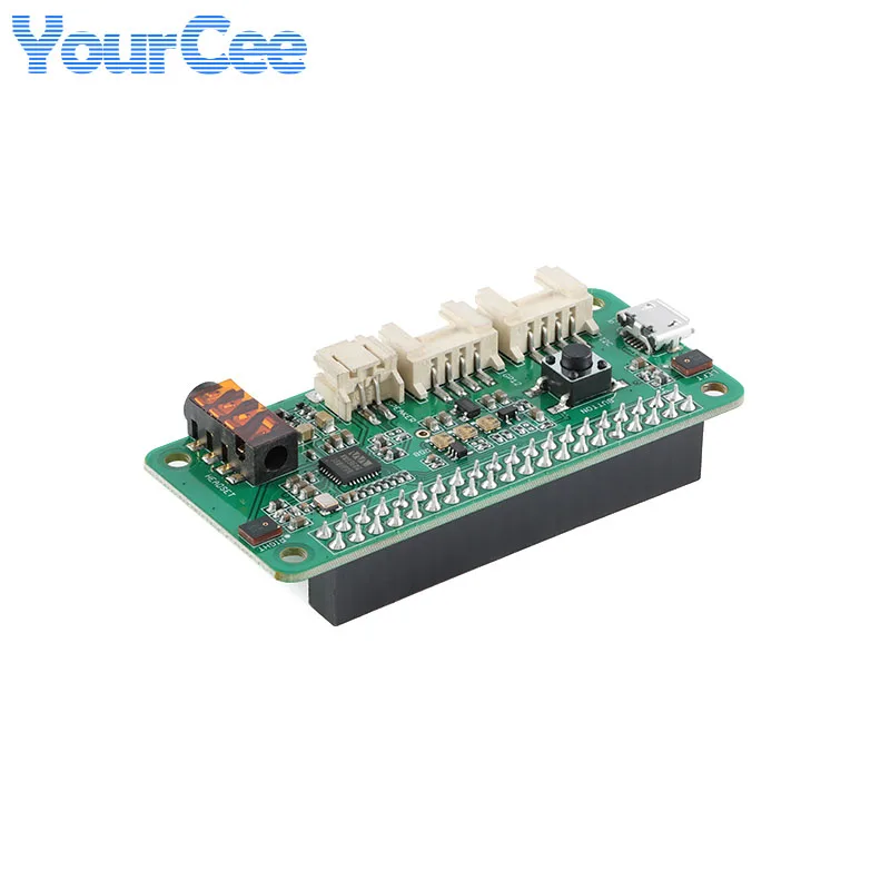 ReSpeaker 2-Mics Expanding Board Voice Stereo Recognition Module Dual Microphone Array for Raspberry Pi0 Pi 4B 3B+/3B