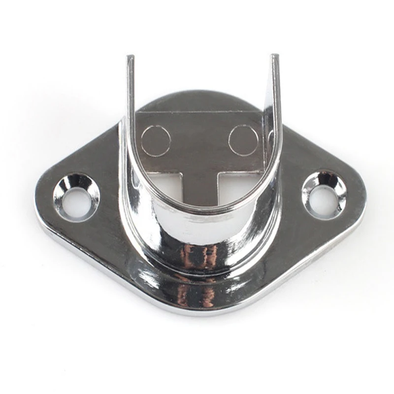 

​​Wholesale Wardrobe Hardware Side Lock Round Hanger Bracket Thickened Alloy Flange Base​