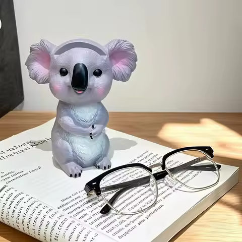 Cute Animal Eyeglass Holder Funny Koala SunglassDisplay Stands Creative Spectacles Holder Shelf Home Office Decor