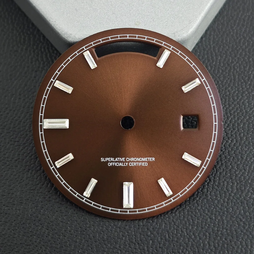 31mm 8285 Watch Dial Date Roman Numeral Dial For Miyota 8285 Movement High Quality Watch Face Modification parts