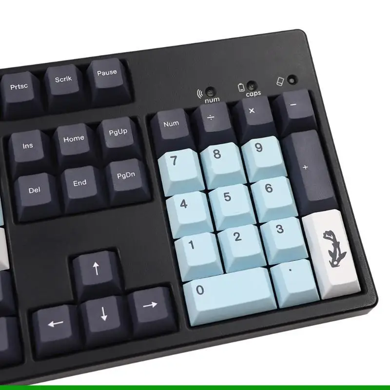 

U55C 136 клавиш/набор профилей Cherry, пользовательские колпачки для ключей MIZU колпачки для клавиш PBT с сублимационной