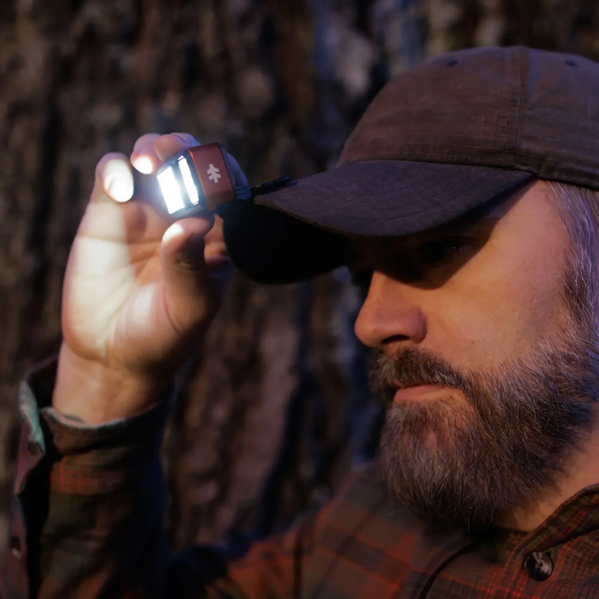 400 Lumen Mini LED Headlamp Cap Light IP67 Waterproof 6 Modes Rechargeable Outdoor Work Camping Fishing