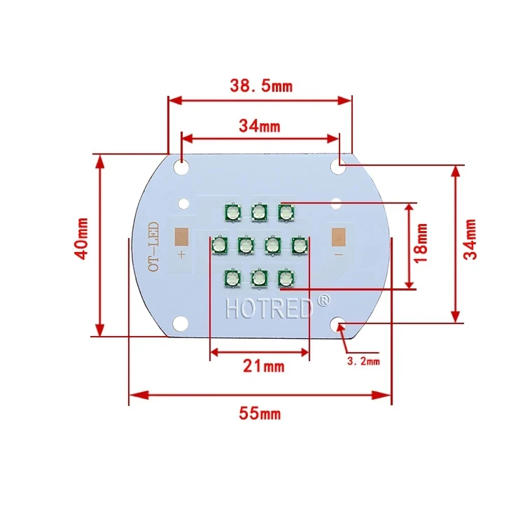 10W 20W 30W 50W 60W Epileds High Power LED Cyan 495nm Chip Diode Ice Blue 490nm DIY COB Beads +Driver +heatsink+ lens reflector