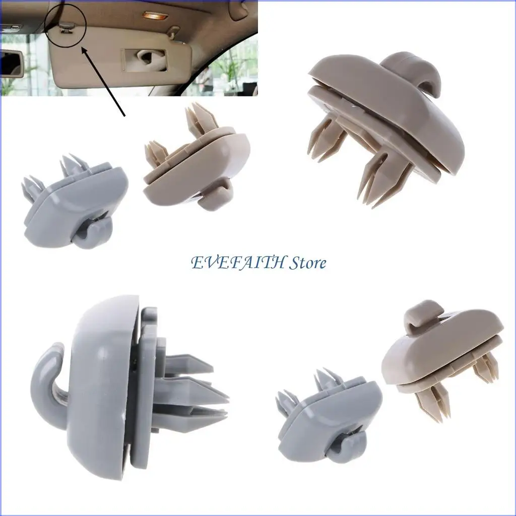 

124B Plastic Sun Visor Clip Hook for 2013-201 Replacement for Outdoor Traveling Camping Portable Equipment