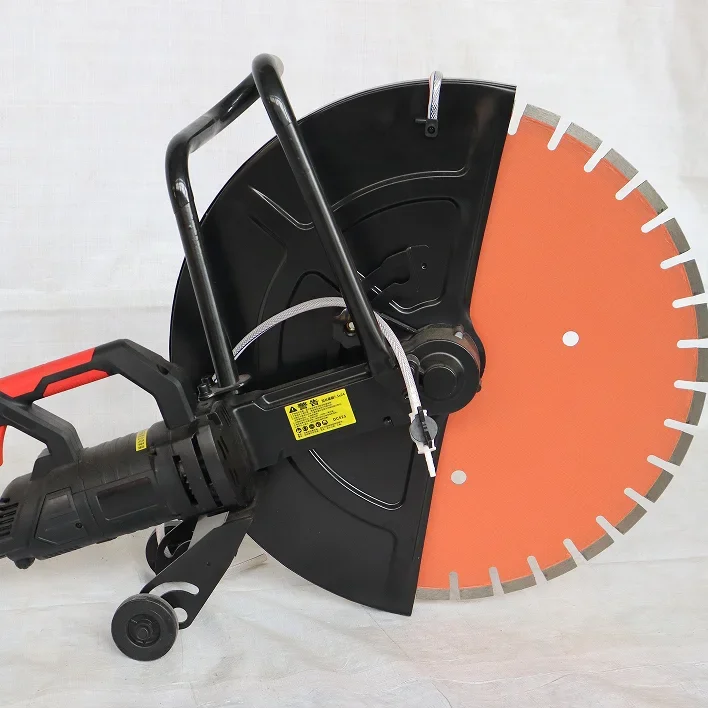 Manufacturer Supply portable Electric concrete cutters with cutting depth to 26cm