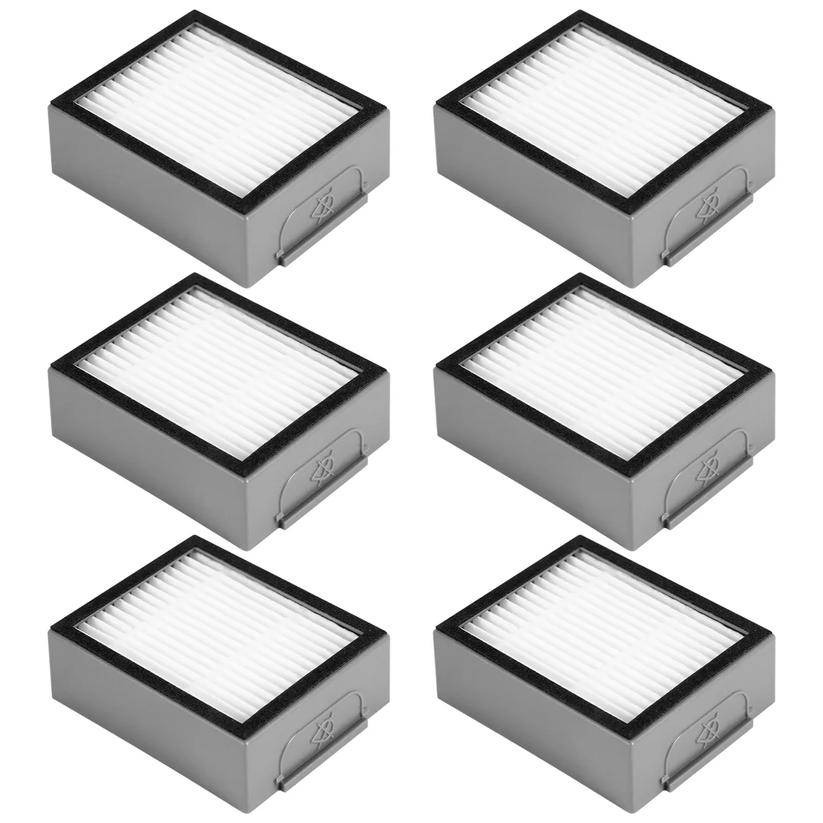 Pièces de rechange pour aspirateur robot Roomba I3/I3 +/I4/I7/I7 +/E5/E6/E7, 6 pièces