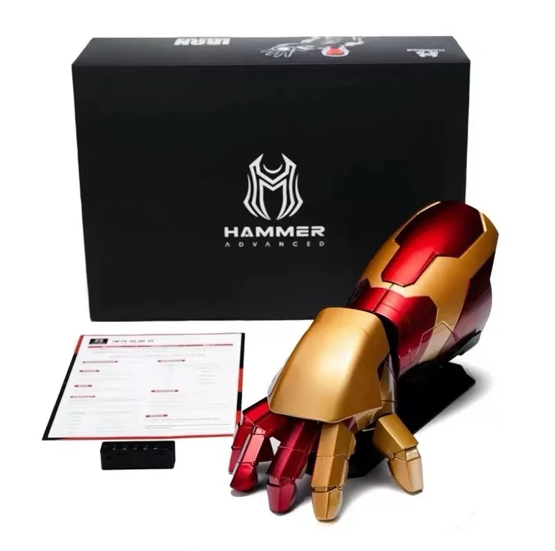 新しいアイアンマン左右両手MK42アーマー着用可能アームリモート＆音声