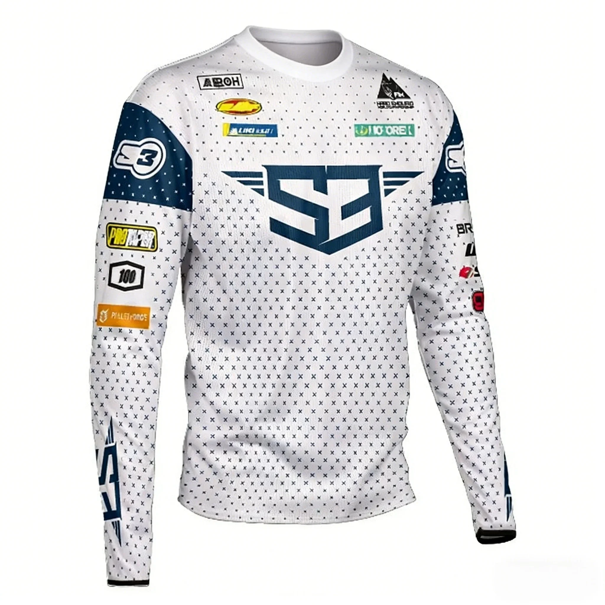 

2026 Enduro Motocross Jersey Mtb Downhill Jersey Cycling Mountain Motorcycle Bike DH Maillot Ciclismo Hombre Bmx Jersey