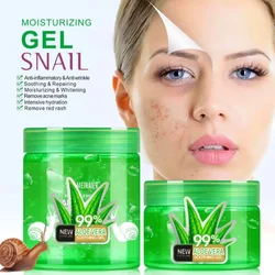 150ml 250ml Gel de Aloe Vera crema facial de Caracol Natural hidratación profunda revitalizar emolliencia suavizante iluminar crema de cuidado