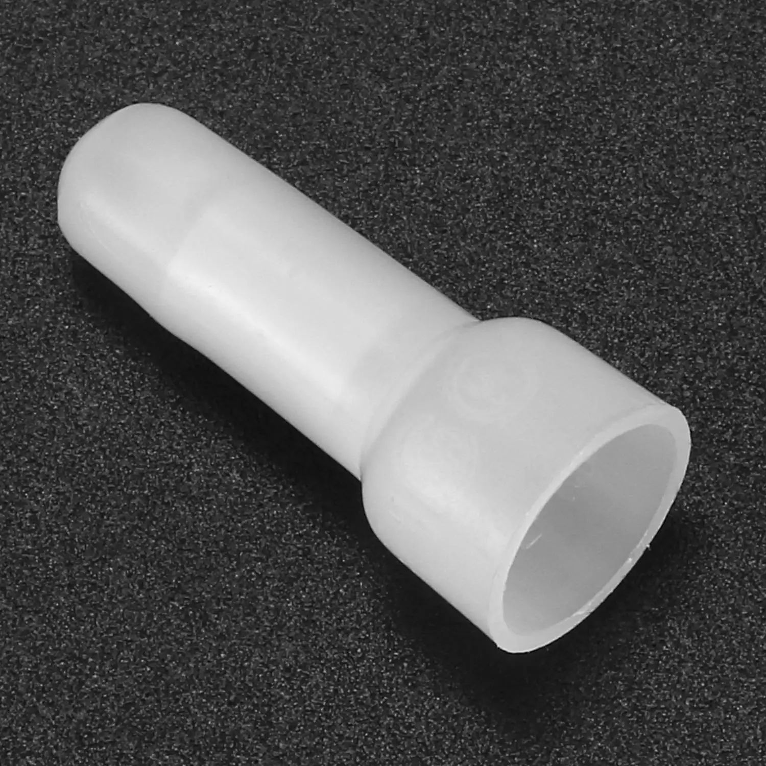 ABFKL 100pcs 22-16 GA AWG Closed End Crimp Caps Splice Gauge Wire Connectors Terminals (White)