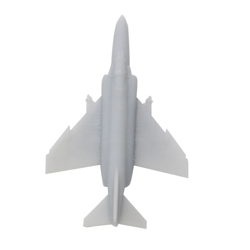 5PCS F-4E 1/2000 1/700 1/350 Scale Carrier Aircraft Resin Model Shipboard Airplane with Landing Gear Length 8/26.3/52.6mm