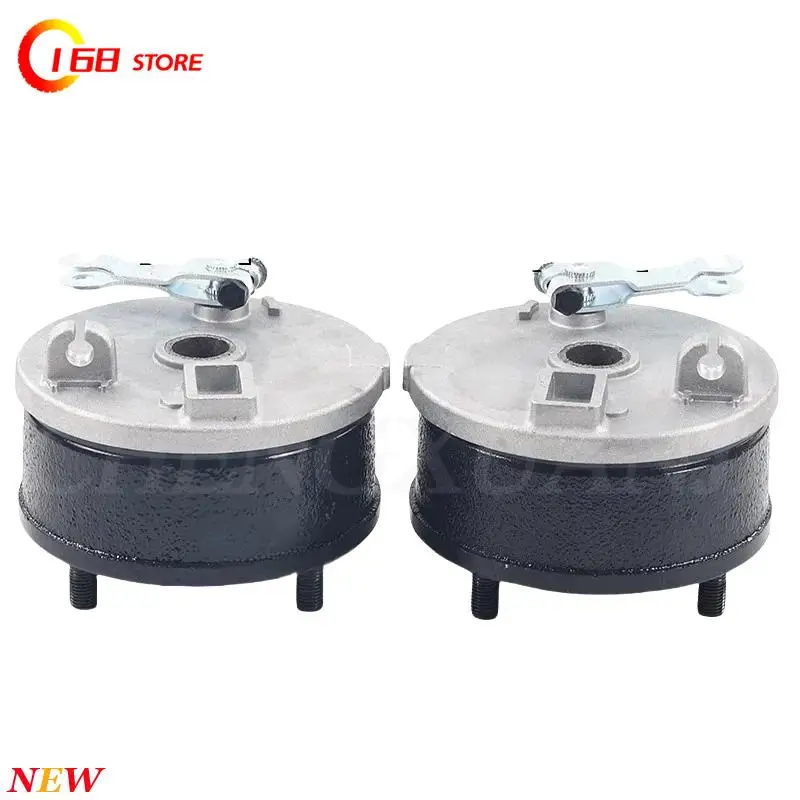 Left/right Drum Brake Assembly With   Cover110mm(780mm) 4 Studs  For 50cc-250cc ATV Go Kart Buggy Quad Bike Modified Parts
