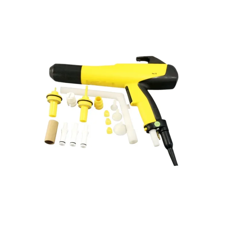 Suntool 내부 분말 튜브 정전기 스프레이, Hi-Q 2324123, 와그너 X1 정전기 분말 코팅 건, 5/10 PCs