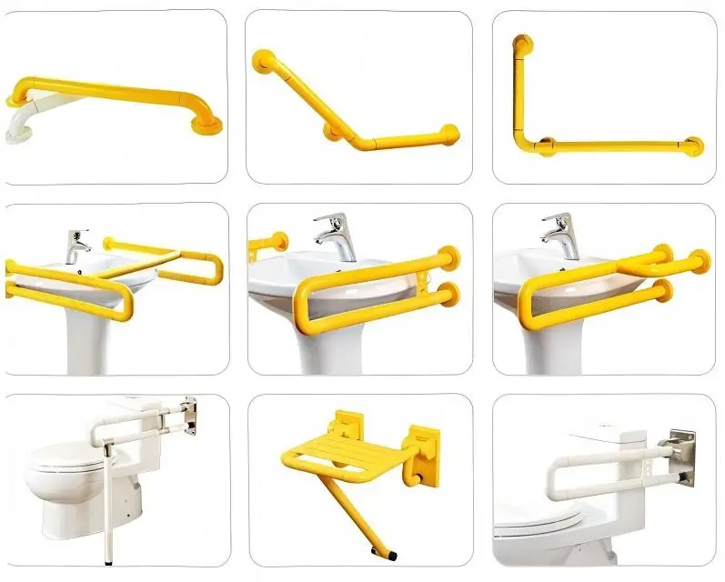 حار بيع مرافق الرعاية المسنين المعاقين مستشفى استخدام معدات الحمام السلامة دش السلامة السكك الحديدية انتزاع بار #3