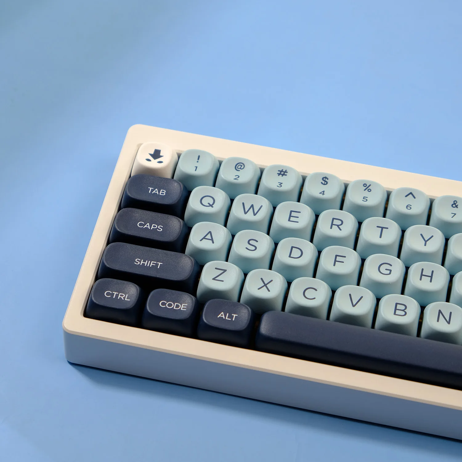 135 Keys GMK Blue Mizu Keycaps XOA Profile PBT Dye Sub Anime Keycap for Cherry Mx Switch DIY Custom Mechanical Keyboard Caps