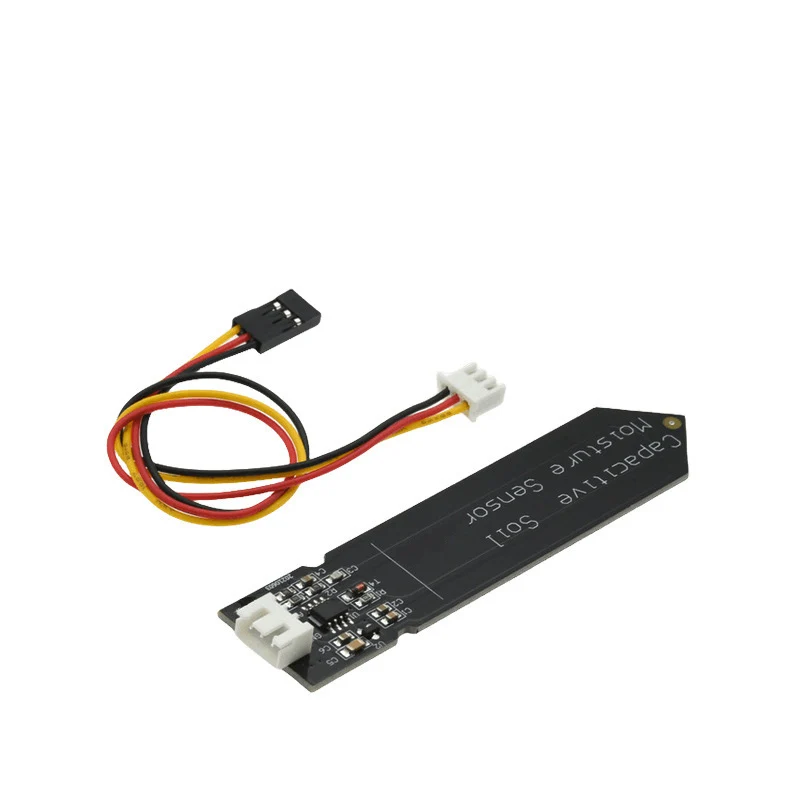 مستشعر رطوبة التربة بالسعة ، سلك جهد واسع ، ليس من السهل التآكل ، مناسب لأردوينو #1