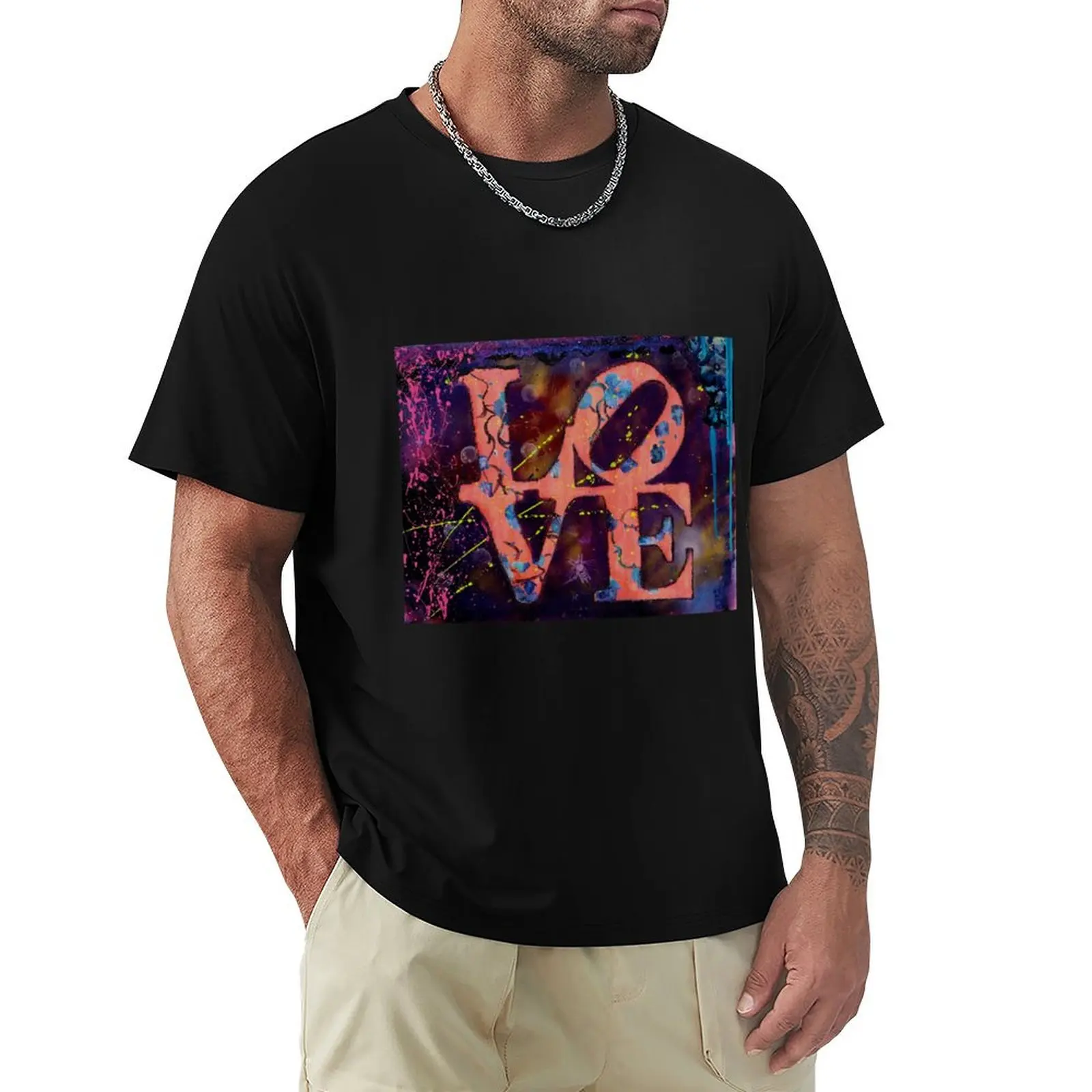 

Love After Dark T-Shirt Breathable Gym Short Sleeve T-Shirt