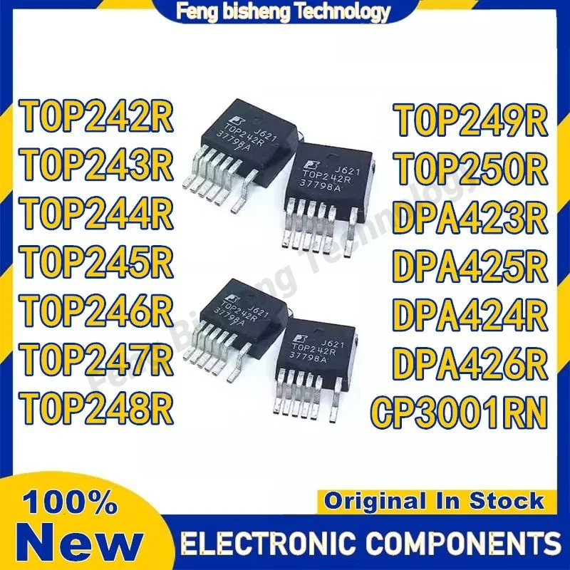 10PCS New TOP242R TOP243R TOP244R TOP245R TOP246R TOP247R TOP248R TOP249R TOP250R DPA423R DPA424R DPA425R DPA426R CP3001RN