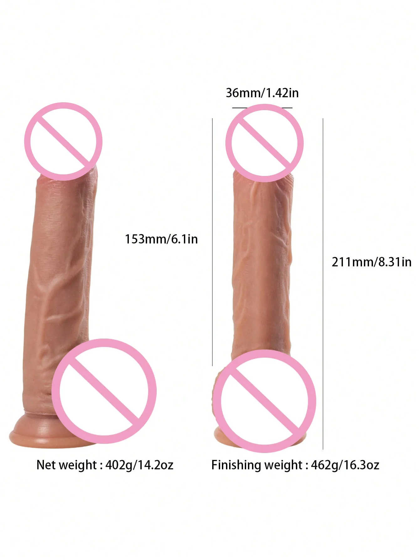 Skin Feeling Realistic Dildo for Women Soft Huge Penis with Suction Cup Female Masturbate Lesbain Anal Sex Toys for Adults 18+