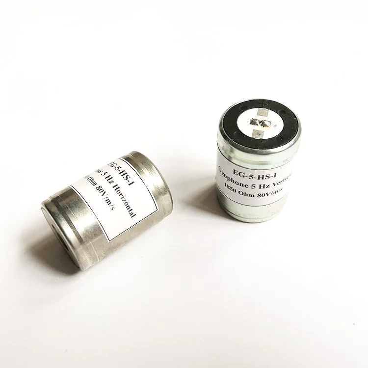 EG-5-HS-I Geófono de alta sensibilidade 5 Hz Sensor de geófono sísmico horizontal 5 Hz