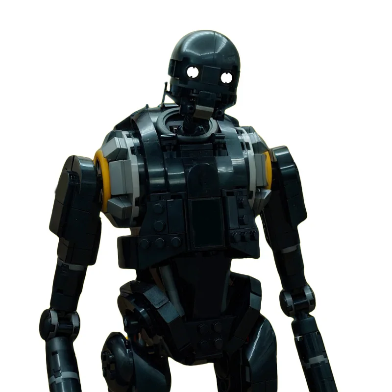 NEW 1058PCS MOC-75434 스타 배틀 K-2S0 보안 드로이드 모델 빌딩 DIY 블록 창의적 조립 교육용 장난감 어린이 선물