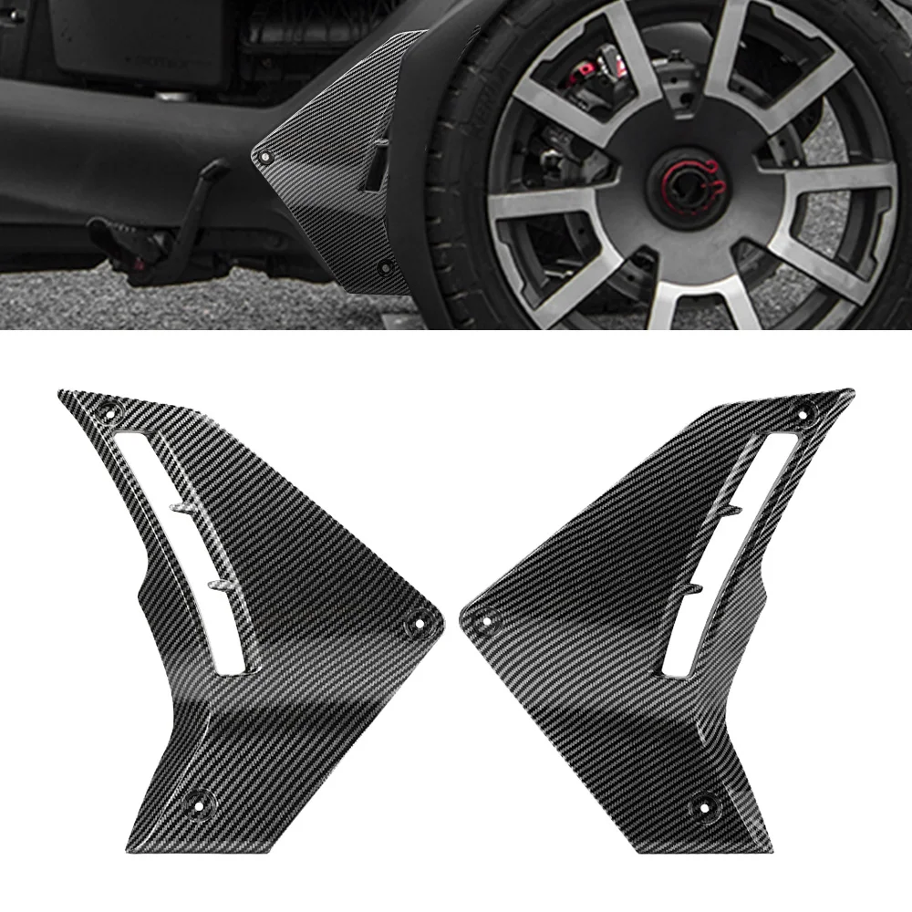 

For Can-Am Ryker 600 900 Rally Sport Carbon Fiber Pattern Lower Panels Fairing Pads Protector Trim Cover 2019-2025