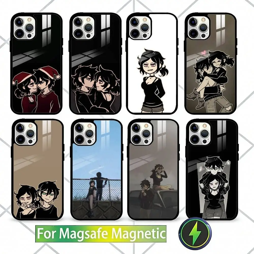 

Game The Coffin of A-Andy and L-Leyley Phone Case For iPhone17,16,15,14,13 Plus,Pro Max Magnetic For Magsafe Wireless Charging