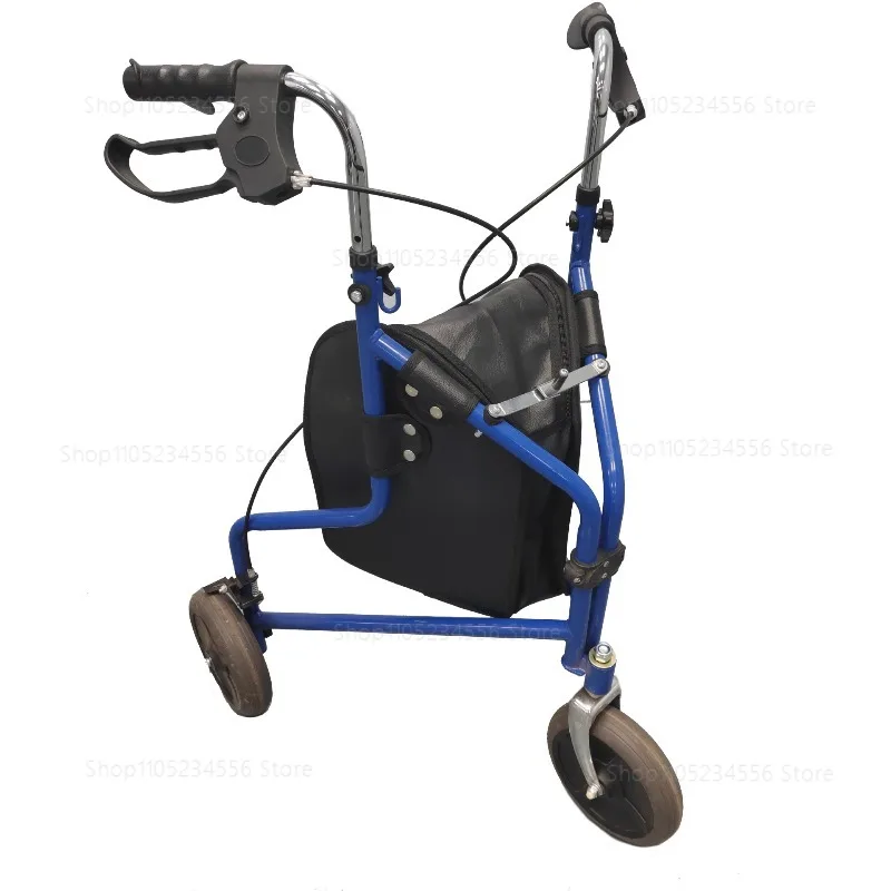 

Senior Power Assisted Mobility Trike Multi Function Lightweight Shopping Aid Cart Foldable Walking Assist Car