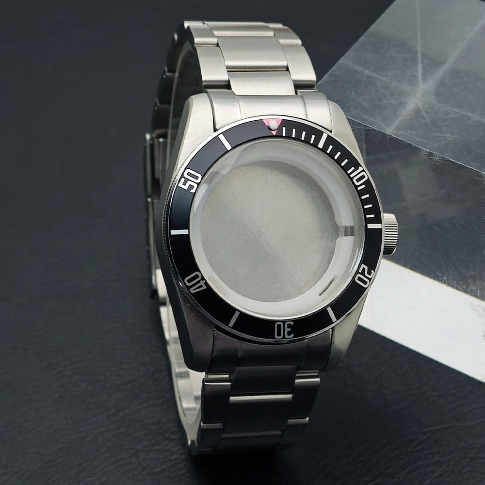 Cassa da 41 mm/30,5/31 mm quadrante verde luminoso adatto per accessori movimento 8215/8285 cinturino orologio da 22 mm parti di orologi orologi per uomo