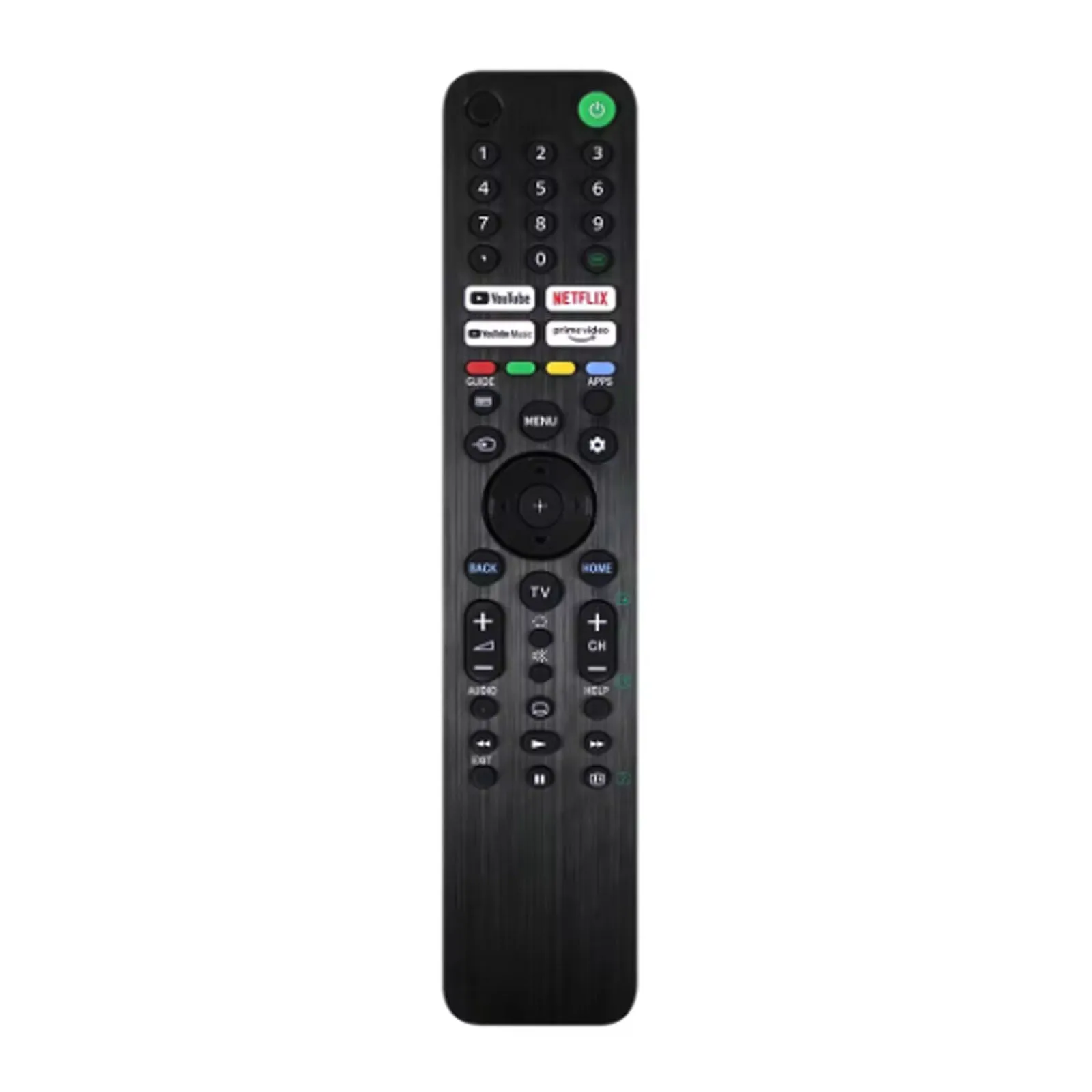 (NO VOICE)New RMF-TX520P Replacement Remote Control for Sony Bravia LCD TV KD-43X80J KD-50X80J KD-55X80J KD-55X85J KD-65X80J