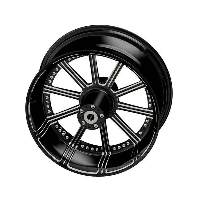 High Quality Motorcycle Accessories Aluminum Alloy 18*8.5 Inch Forging Forged Wheel Hub For Harley Davidson