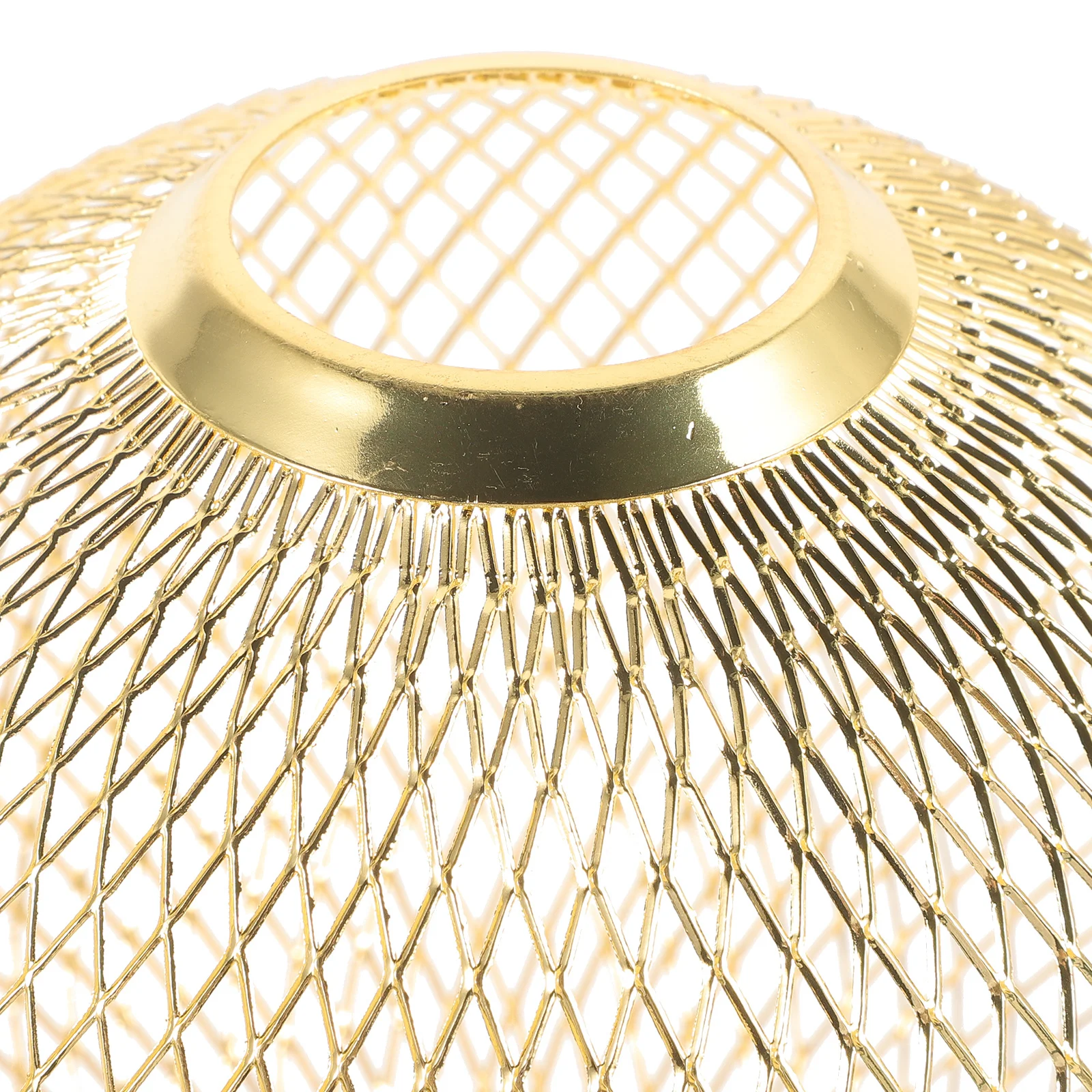 

Spherical Lamp Shade Hollow Iron Wire Design For Pendant Ceiling Hanging Lights Metal Lamp Cover Retro Style Decorative