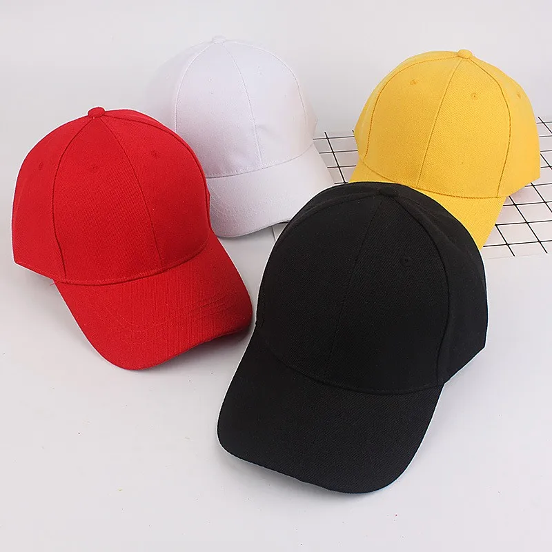 Zwykła czapka z daszkiem Regulowane czapki z daszkiem dla kobiet Mężczyźni Unisex Hip Hop Cap Street Dad Hat Sport Cap Simple Kpop Diy