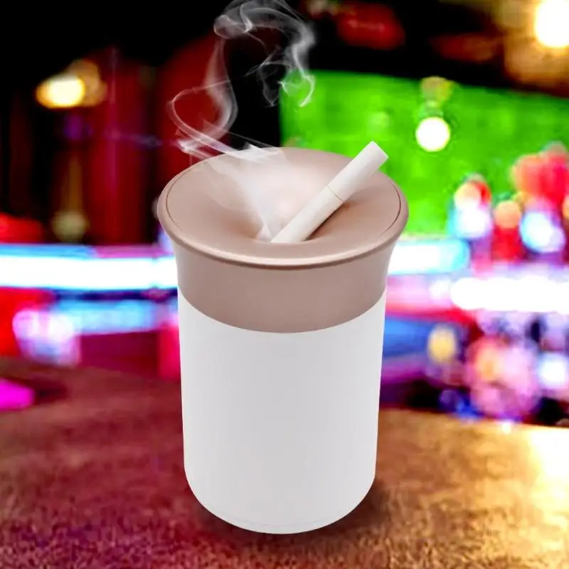 Portacenere portatile per auto portacenere portacenere per auto pattumiera per viaggi all'aperto