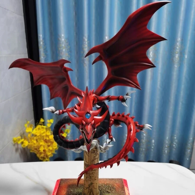 

Original Duel Monsters Large Slifer The Sky Dragon The Winged Dragon Of Ra Action Figure Toys Manga Yugioh Statue Model Doll