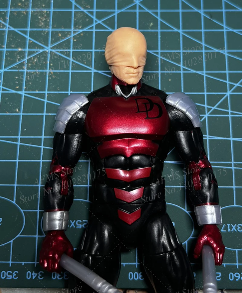 ペイントされていない男性の兵士の頭のsculpt,デアデビル - Model Kit Judge のレビューと価格