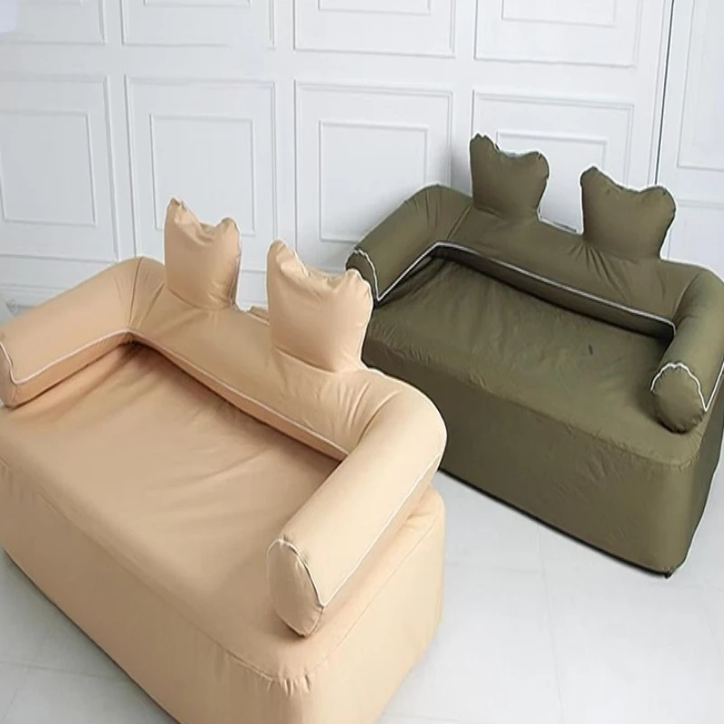 Inflatable camping sofa cushion chair modern design suitable for outdoor camping