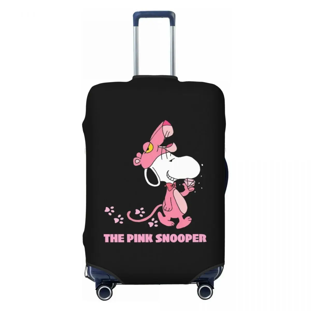 

Custom S-snoopys THE PINK SNOOPER Luggage Cover Protector Fashion Travel Suitcase Protective Cover for 18-32 Inch