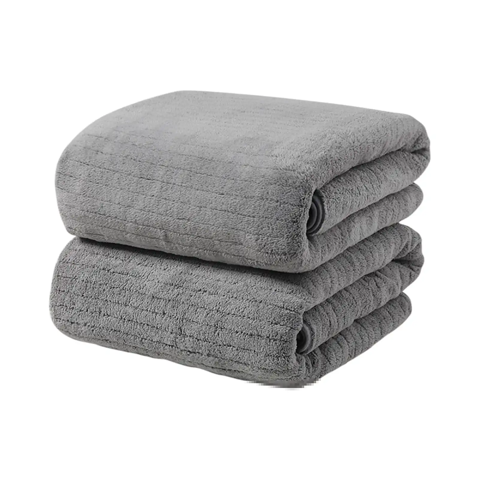 Bath Towels, 2PCS Coral Velvet Towel 30"x14" Extra Large Bath Towels, Lighter Weight, Quicker to Dry