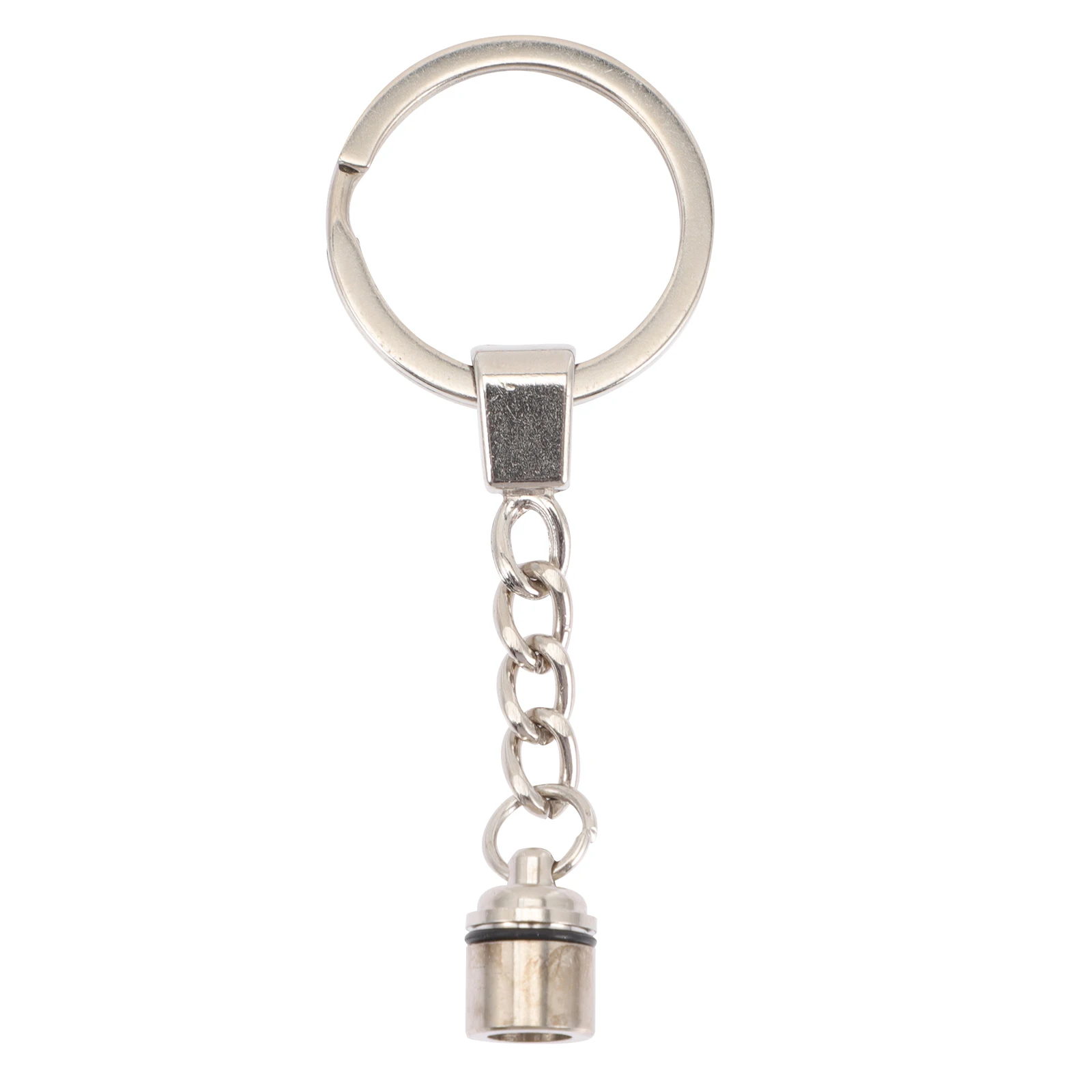 

10pcs LED Keychain Light Crystal Mini Flashlight Keyring Silver Pendant Durable Safe Dog Walking Camping Emergency